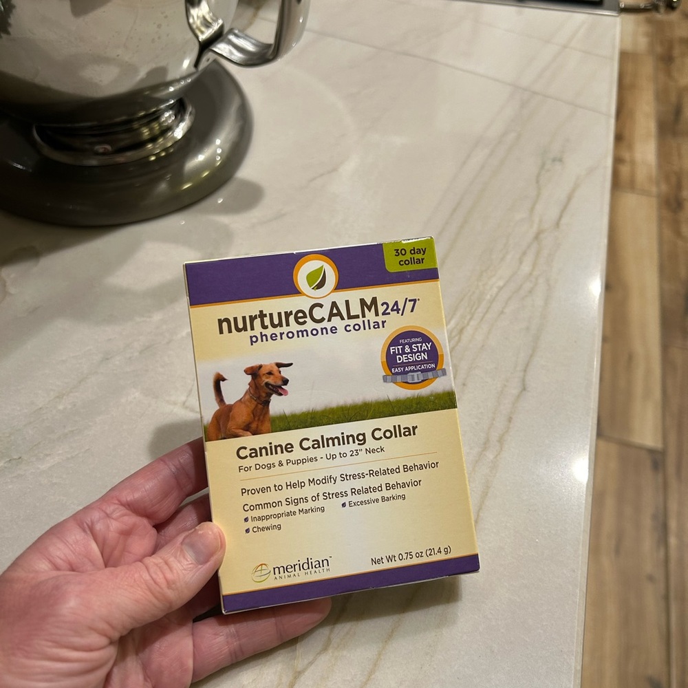 Nature calm collar never been open.